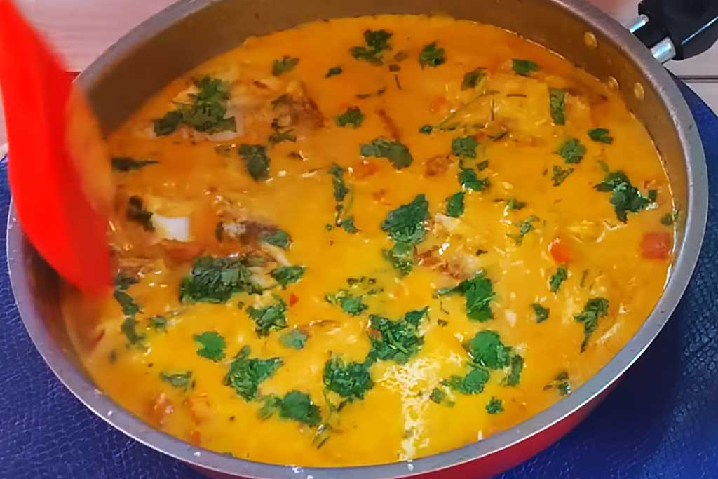 Tilápia no Leite de Coco