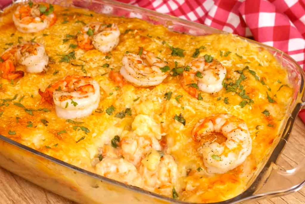 Escondidinho de Camarão