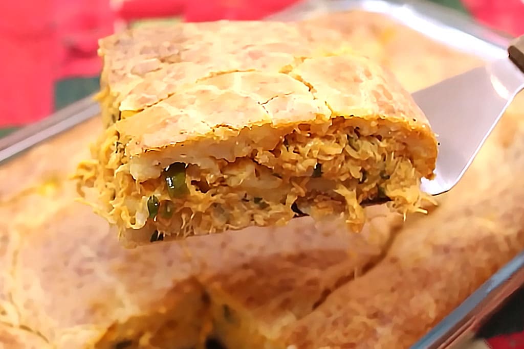 Torta Cremosa de Frango