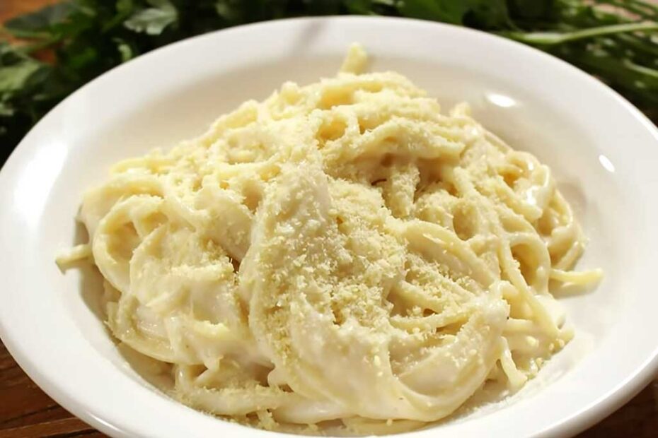 Macarronada com Molho Branco