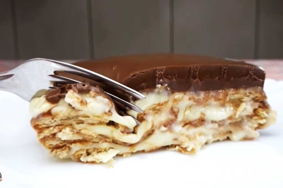 Pavê de Bolacha Maisena