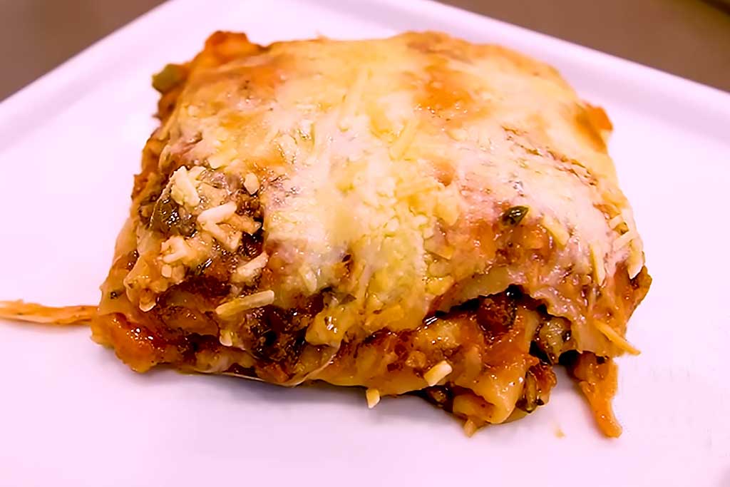 A Melhor Receita de Lasanha