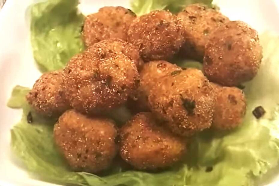 Bolinho de Tilápia com Mandioca