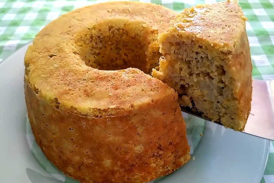 Bolo de Banana Sem Farinha