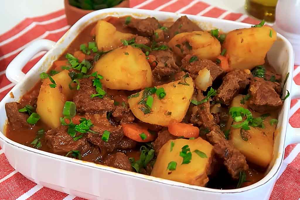 Carne de Panela com Legumes