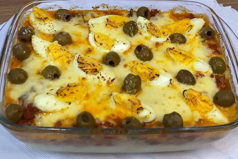 Gratinado de Batata com Linguiça Toscana