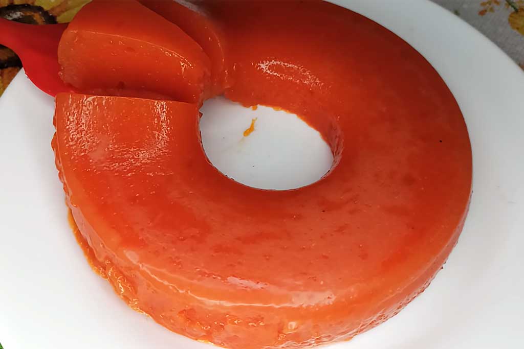Pudim de Mamão