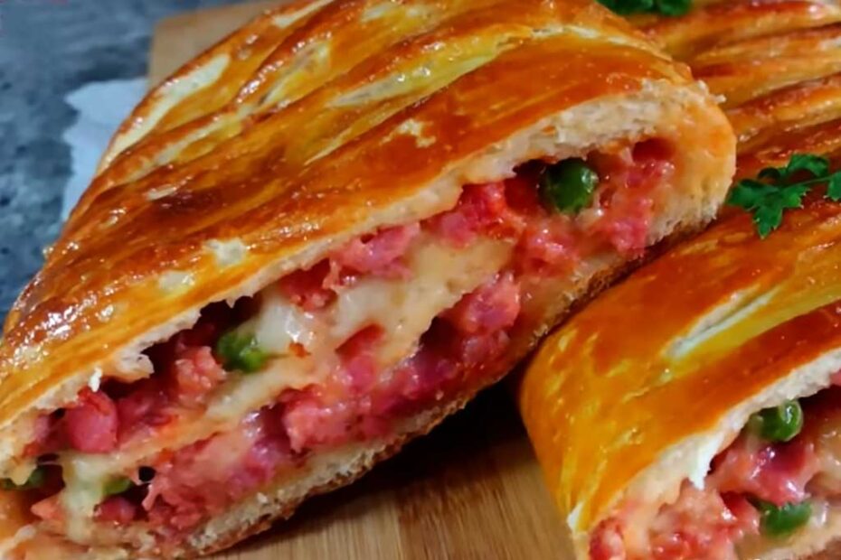 Receita de Pão Recheado