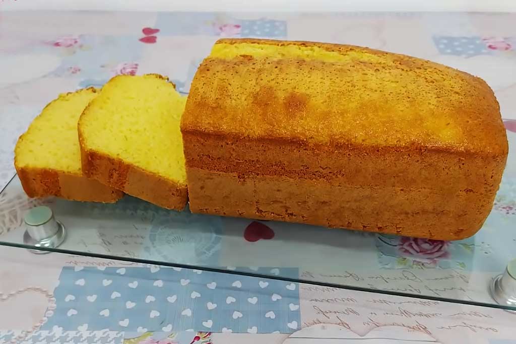 Bolo Pullman de Laranja