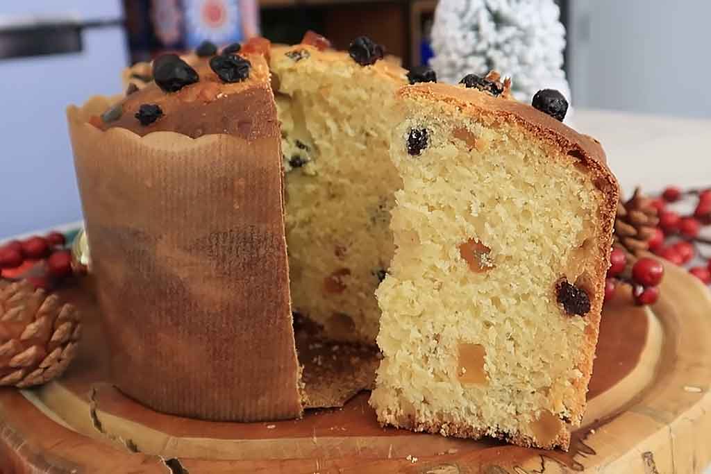 Panetone de Liquidificador
