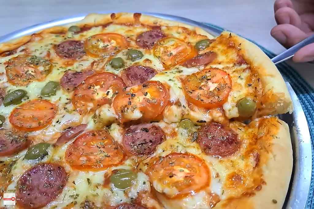 Pizza Rápida e Deliciosa