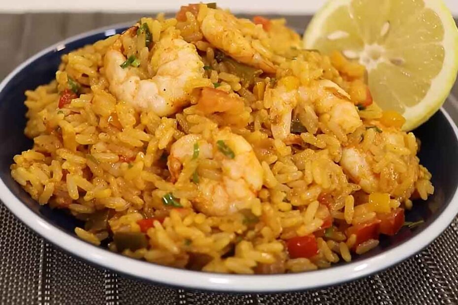 Receita de Arroz de Camarão