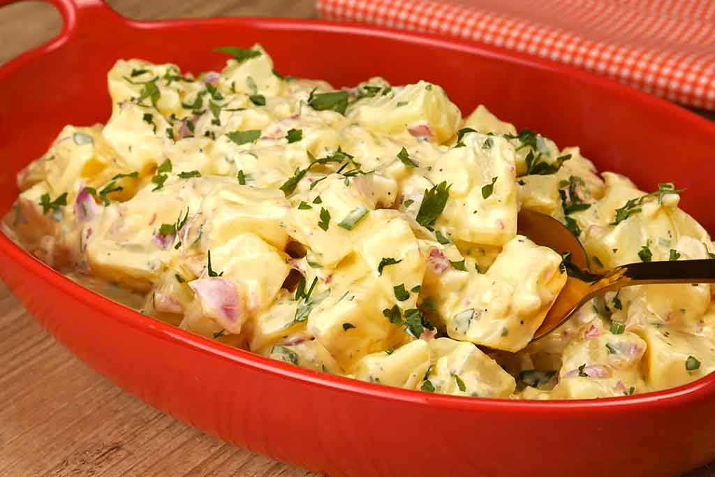 Salada de Batata com Iogurte