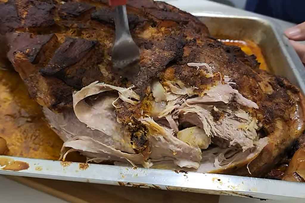 Pernil bem Temperado
