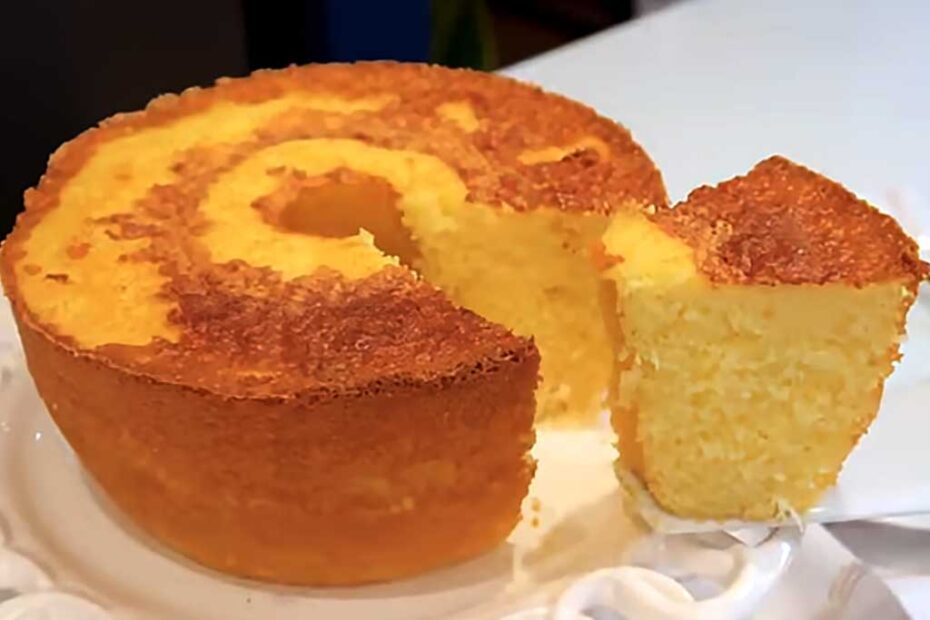 Bolo de Arroz Cru