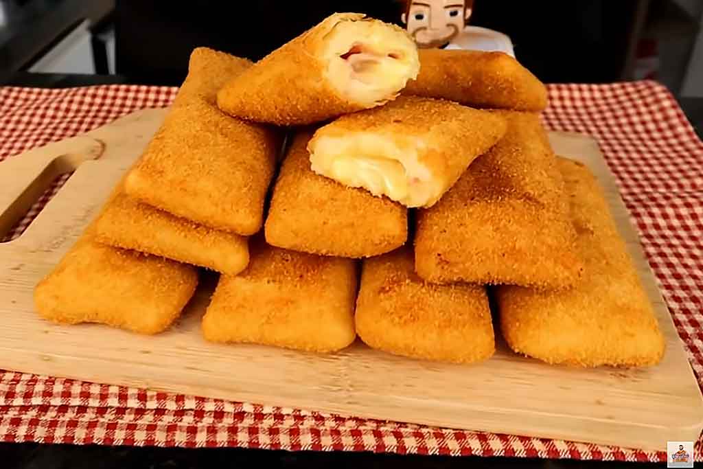 Cigarrete de Presunto e Queijo