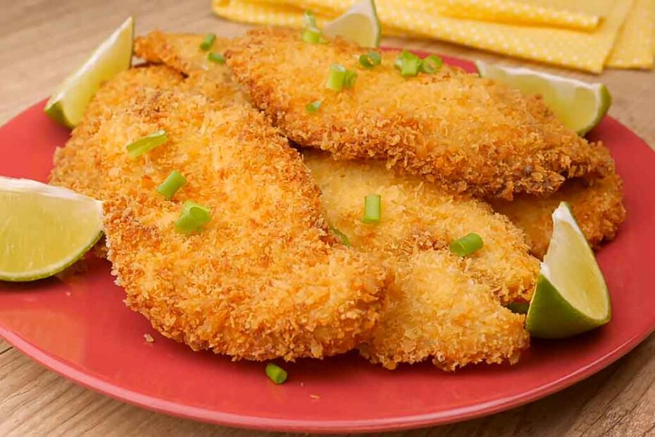 Filé de Frango Crocante e Sequinho