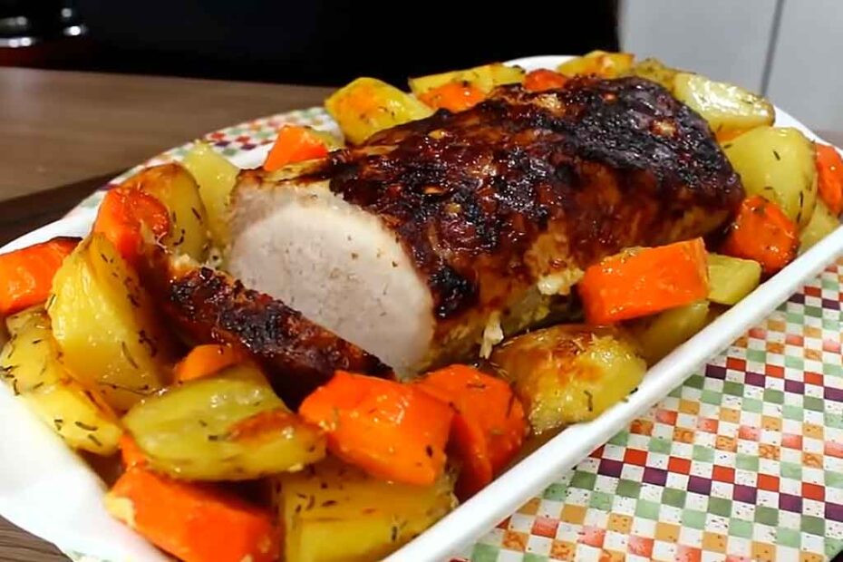 Lombo Assado Grelhado com Batata