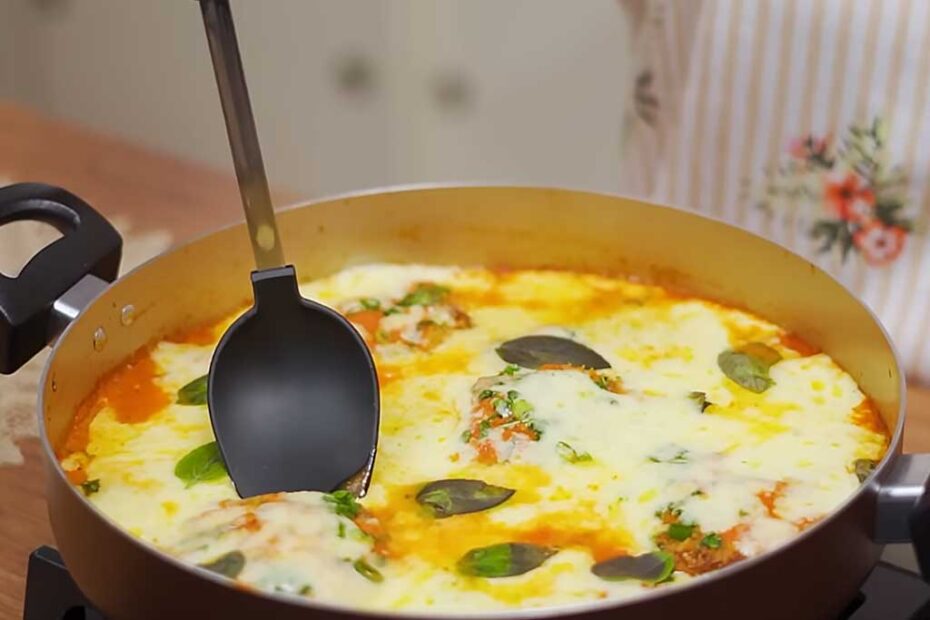 Parmegiana de Frango Sem Fritura