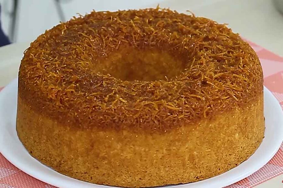 Bolo Invertido de Coco