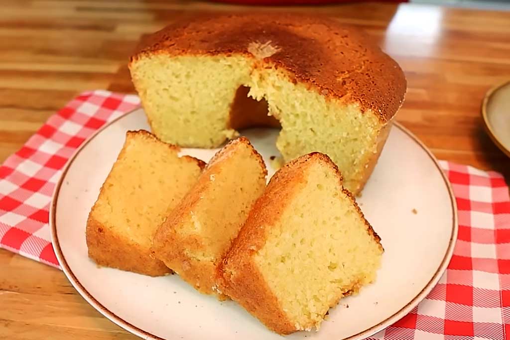 Bolo de Iogurte Delicioso