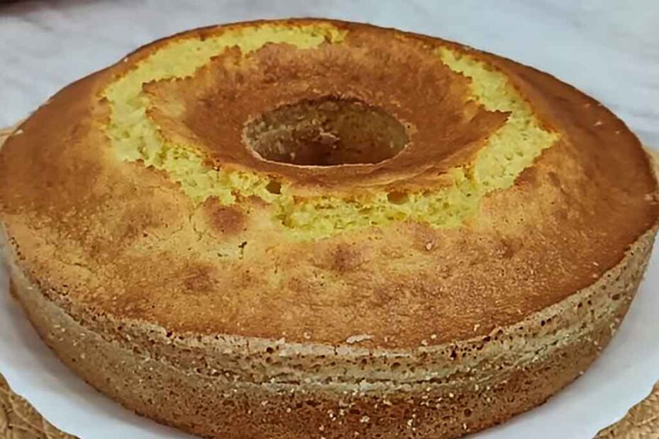 Bolo de Laranja com Casca