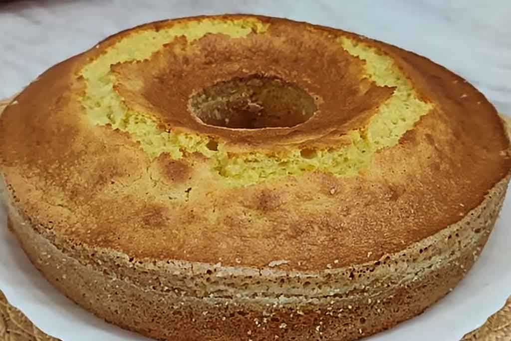 Bolo de Laranja com Casca