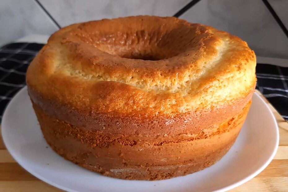 Bolo de Maizena