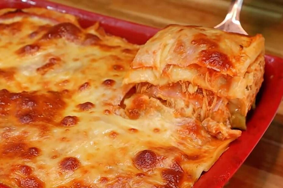 Deliciosa Lasanha de Frango