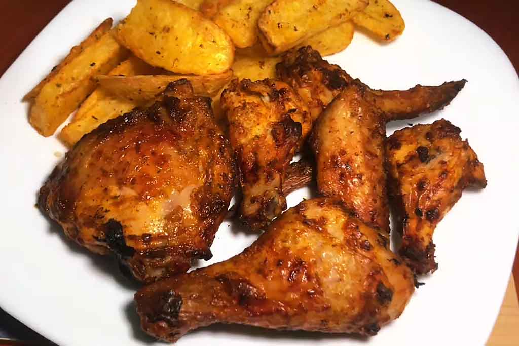 Frango Assado na Air Fryer