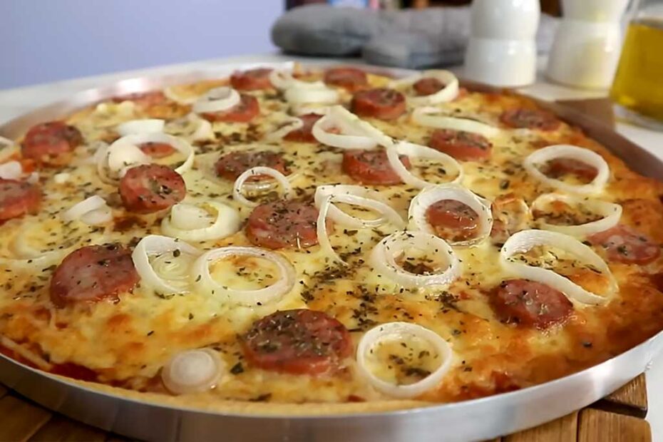 Pizza de Liquidificador Fácil