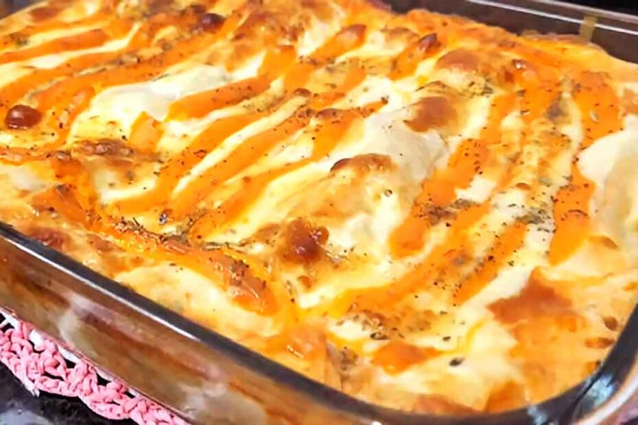 Receita de Lasanha Quatro Queijos