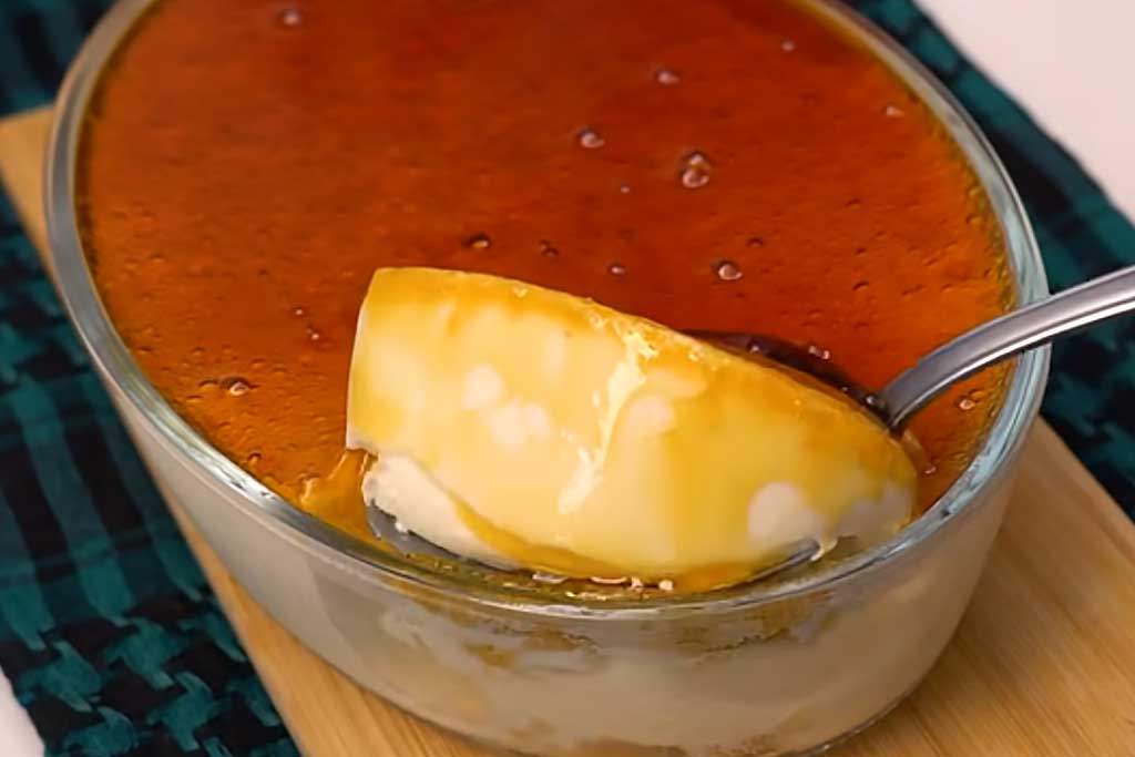 Receita de Pudim de Travessa