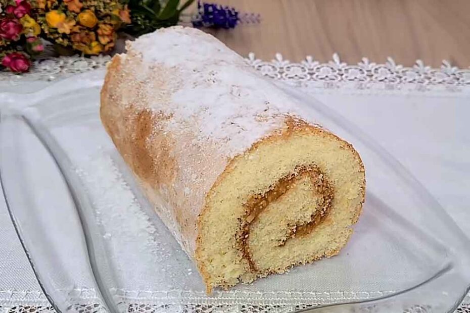 Receita de Rocambole Fofinho