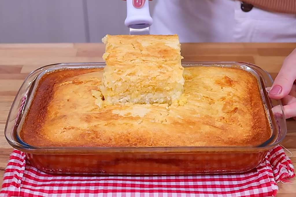 Bolo de Fubá Cremoso