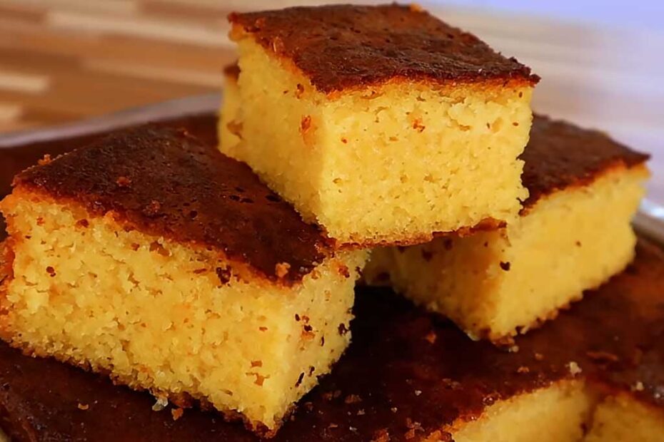 Bolo de Milho Verde em Lata