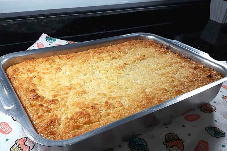 Delicioso Bolo Cremoso de Aipim