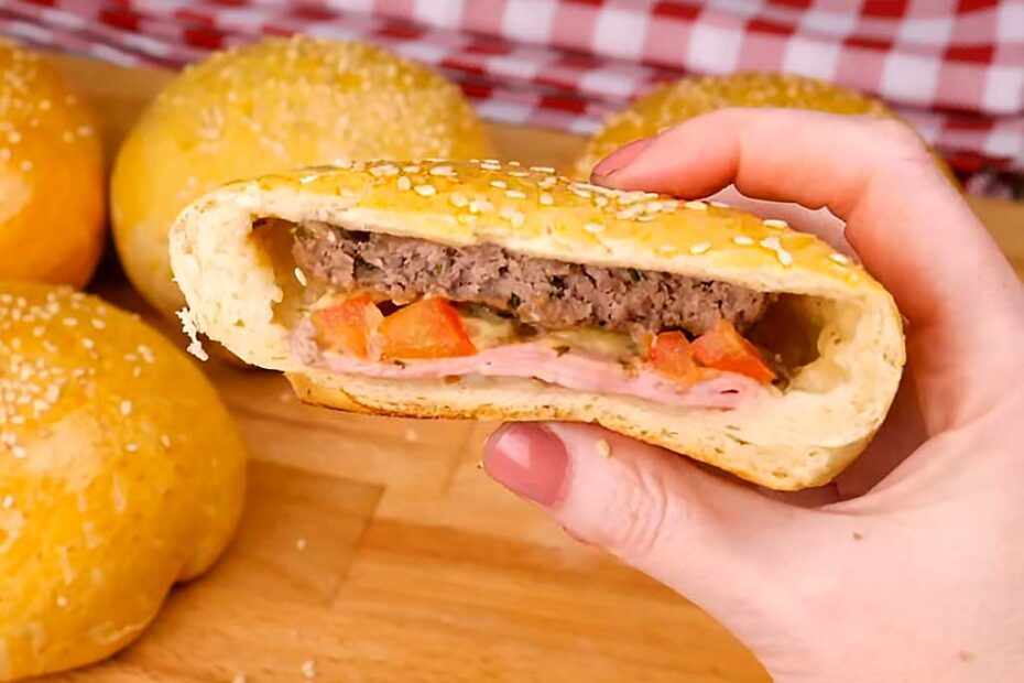 Hambúrguer de Forno