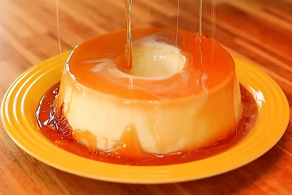 Pudim de Leite Ninho Sem Forno