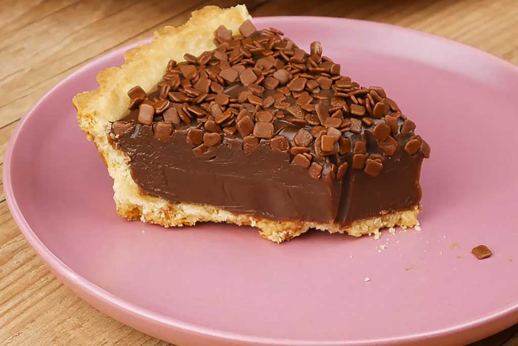 Receita de Torta de Brigadeiro