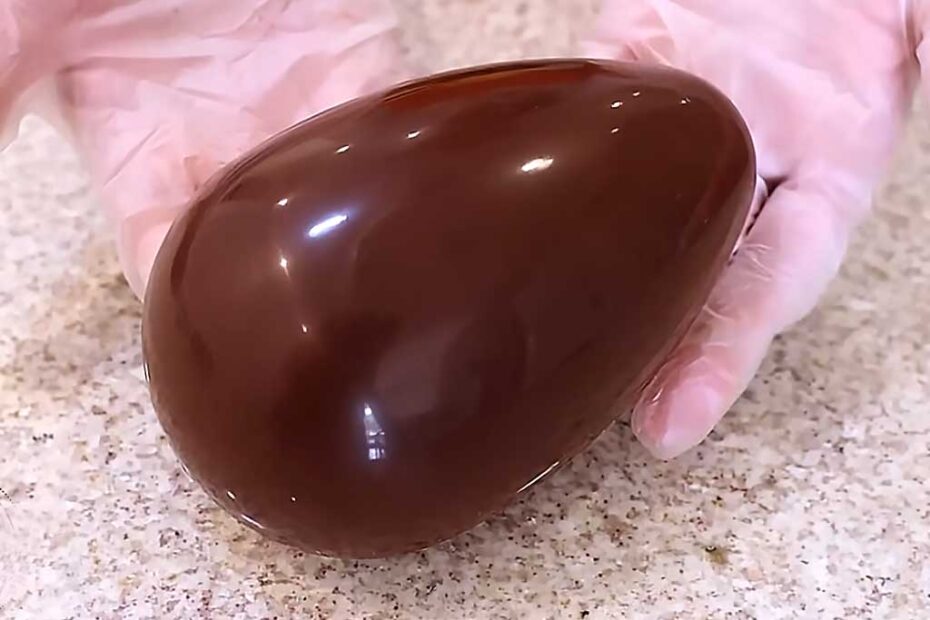 ovo de Páscoa caseiro