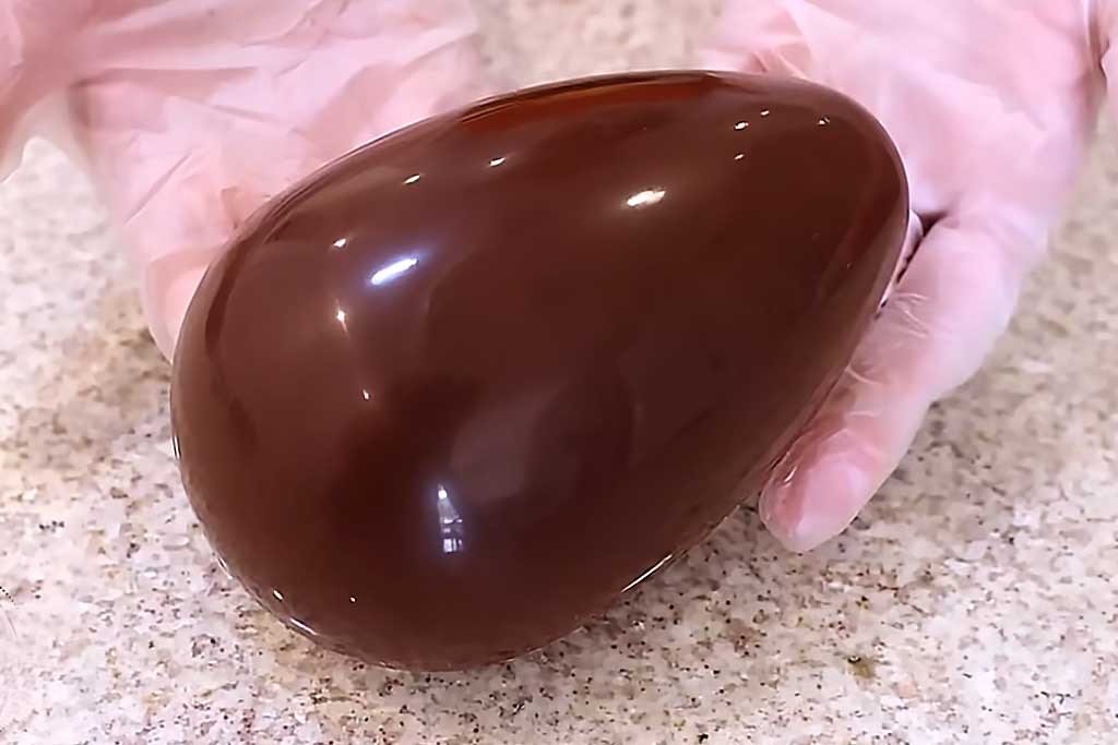 ovo de Páscoa caseiro