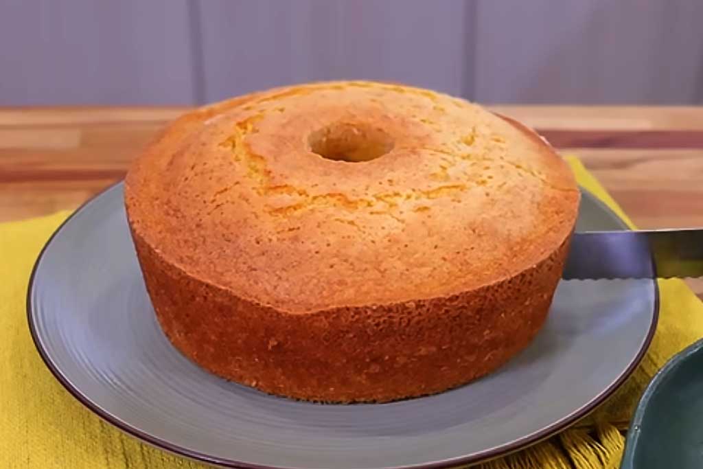 Bolo de Milho Verde sem Leite
