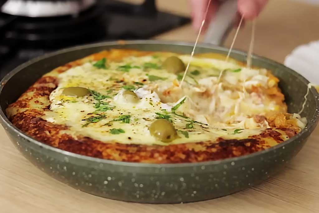 Lanche de Carne Moída e Calabresa