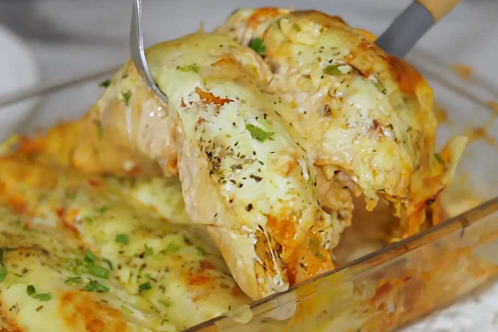 Panqueca de Frango sem Farinha de Trigo