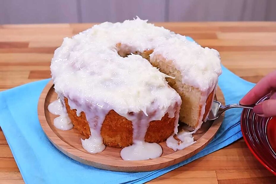 Receita de Bolo Caseiro de Coco