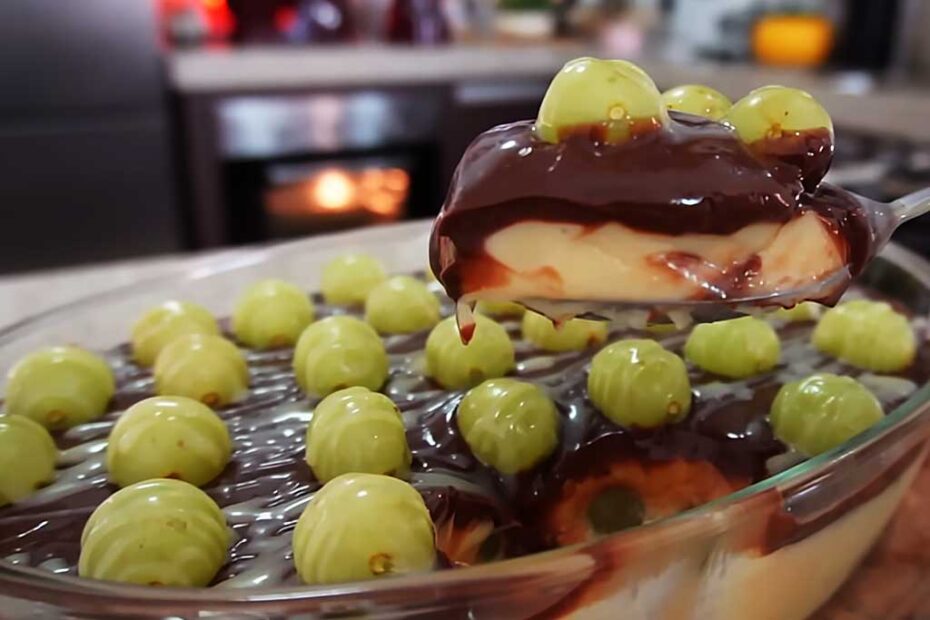 Receita de Bombom de Uva na Travessa