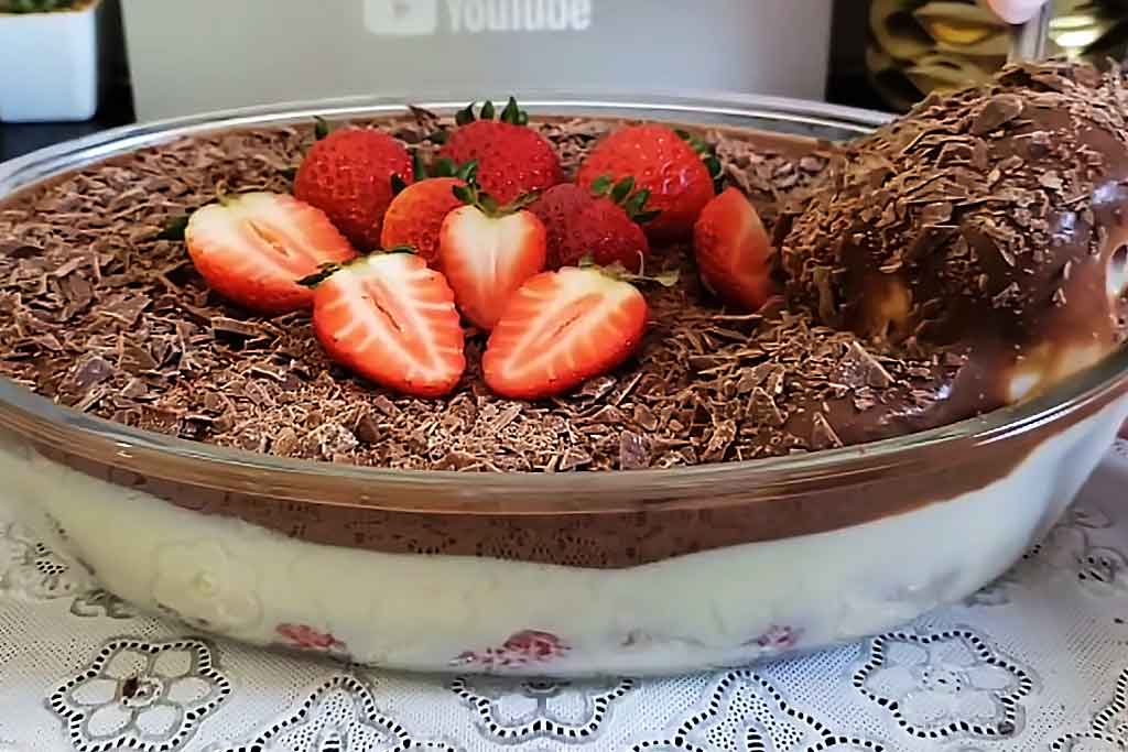 Deliciosa Sobremesa de Morango