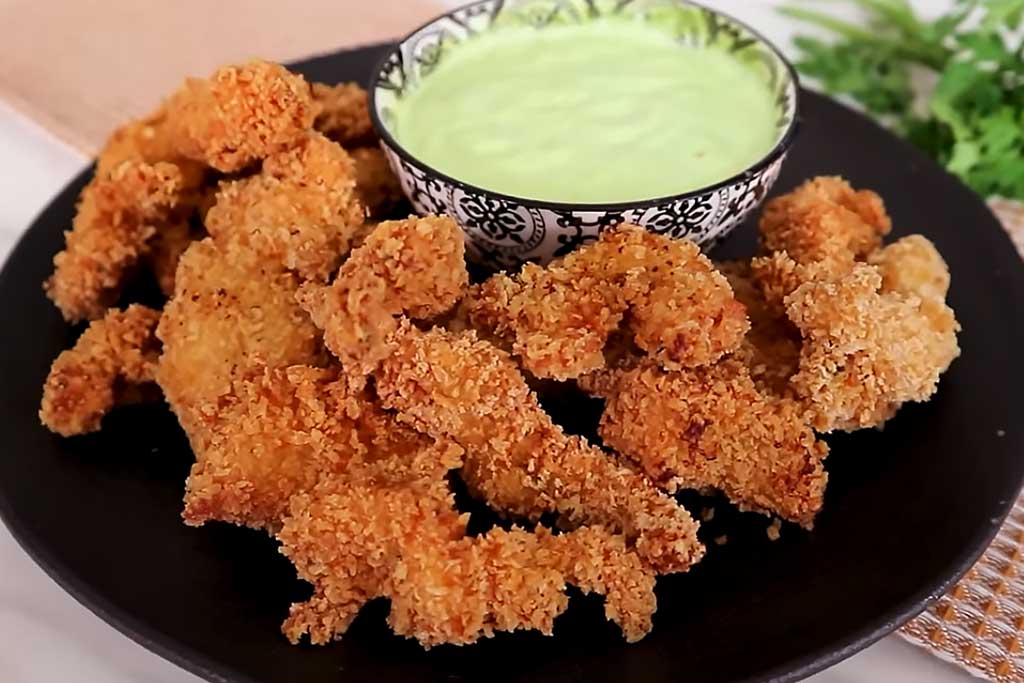 Iscas de Frango Crocante