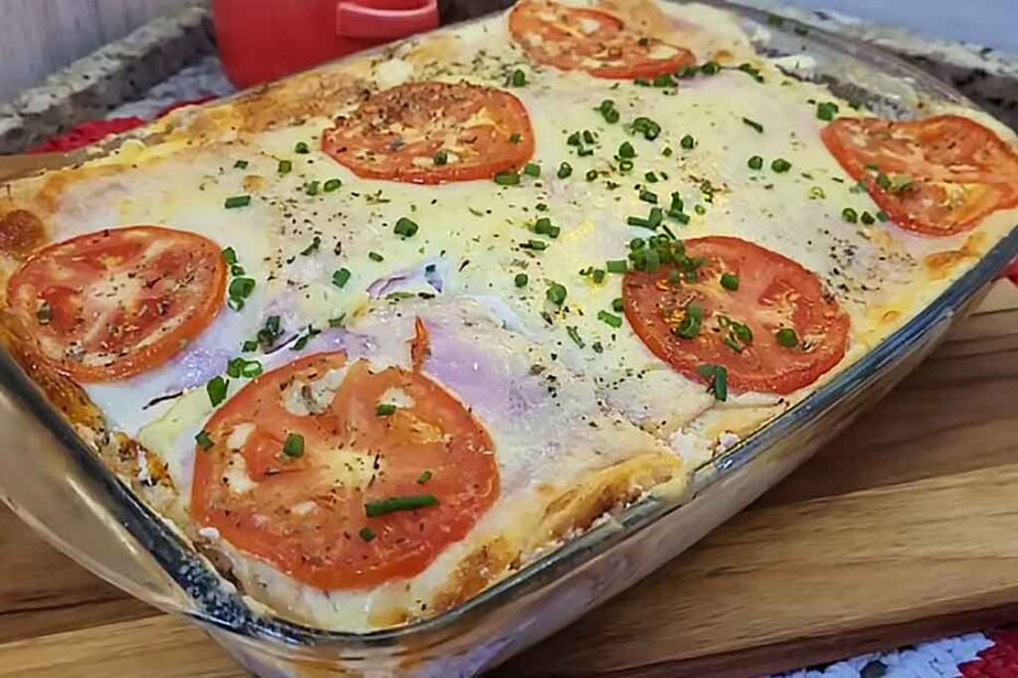 Lanchão de Forno com Presunto e Muçarela